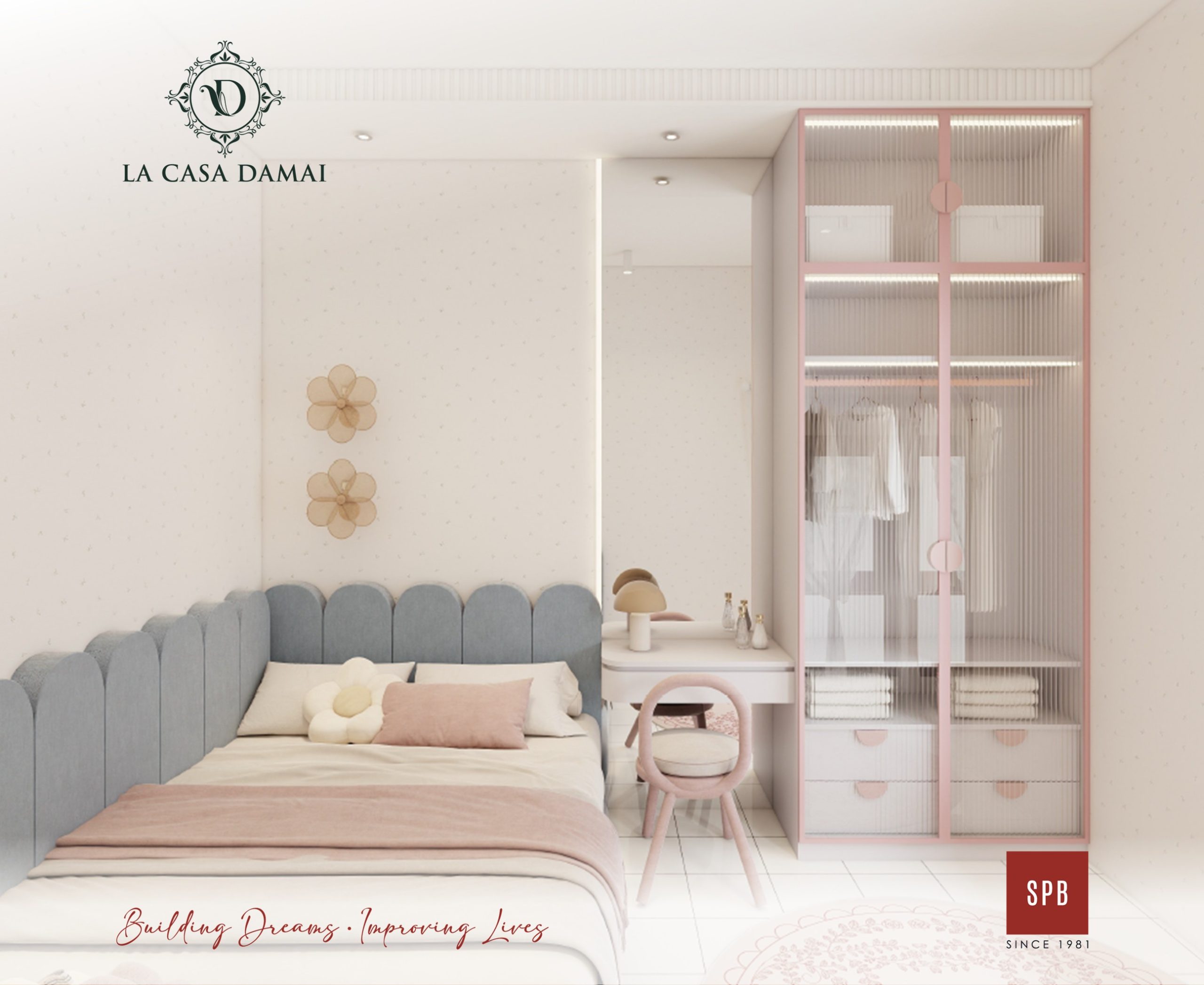 LCD C'Quattro Bedroom (Girl)