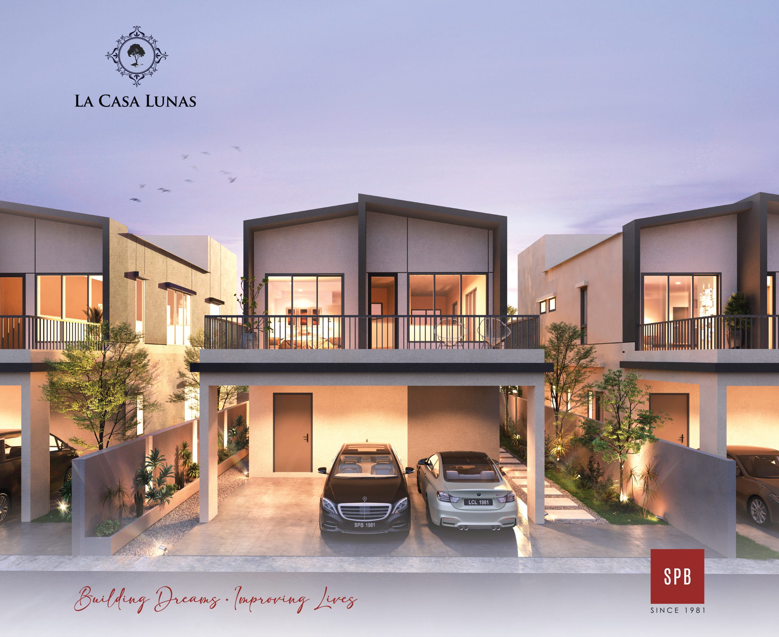 La Casa Lunas Double Storey Semi-D Zero Lot